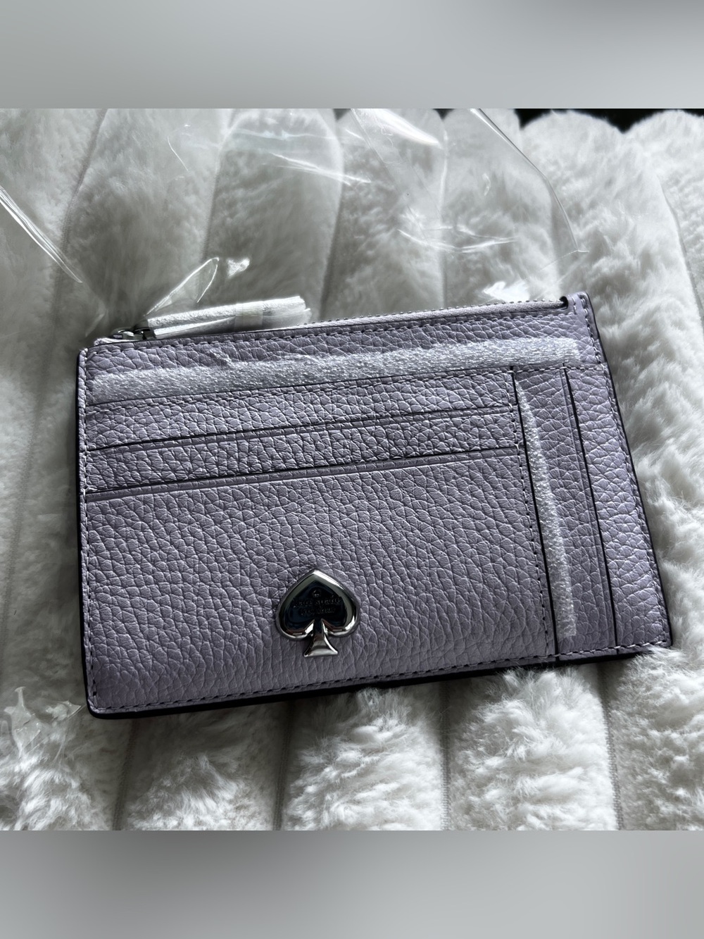Kate Spade Kayla Lavender Slim Cardholder NWT